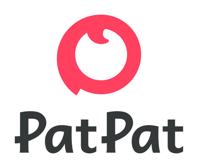 The logo for the company PatPat.