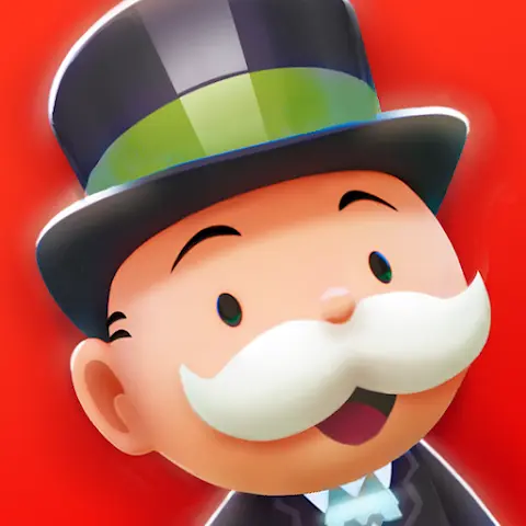 The logo for the company MONOPOLY GO!.