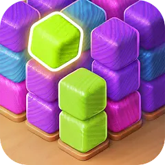 The logo for the company Colorwood Sort Puzzle Game.