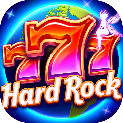 The logo for the company Hard Rock Games - Neverland Casino.