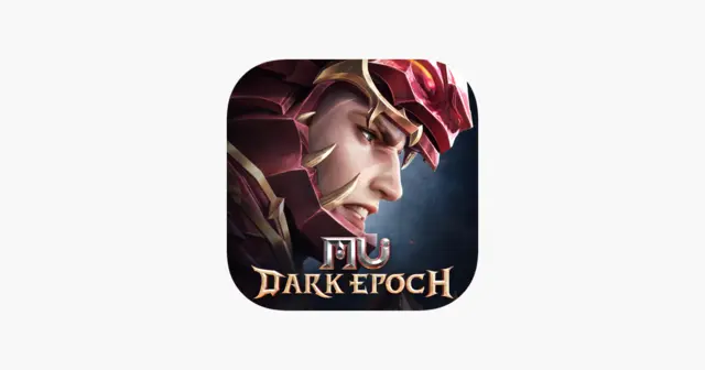 The logo for the company MU: Dark Epoch.